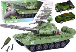 Πράσινο τανκ DIY για παιδιά με αποσπώμενα εξαρτήματα και ήχους