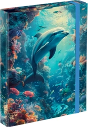 Καλύμματα για σχολικά τετράδια BAAGL Δελφίνι A5