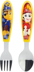 Παιδικά μαχαιροπίρουνα Paw Patrol - 2 τεμ.
