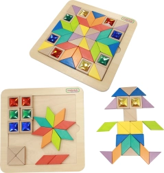 Masterkidz Μωσαϊκό Tangram Montessori Εκμάθηση Σχημάτων και Χρωμάτων