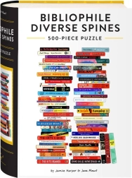 Παζλ Chronicle Books Bibliophile: Diverse Spines 500 κομματιών