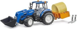 Τρακτέρ Bruder NEW HOLLAND T5.120 με μπροστινό φορτωτή, καρότσα, πιρούνια και μπάλα σανού