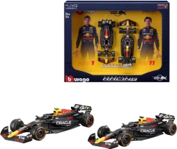 Bburago 1:43 Formula 1 διπλή συσκευασία Red Bull Racing RB20 (2024) Verstappen και Pérez
