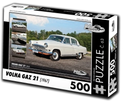 Παζλ Retro Αυτοκίνητα Volha GAZ 21 (500 κομμάτια)