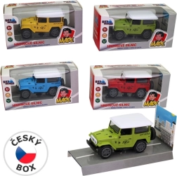 Μεταλλικό αυτοκίνητο Jeep με ανάστροφη κίνηση