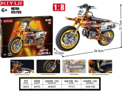 Κατασκευαστικό σετ motor cross 475 τεμαχίων