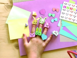 Δημιουργικό σετ origami Kawaii κοσμήματα ζωάκια