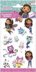 Προσωρινά τατουάζ GABBY’S DOLLHOUSE 10 × 20 cm