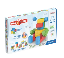 Δημιουργικό σετ Geomag Magicube 64 τεμαχίων