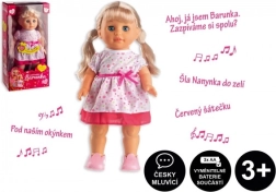 Κούκλα Μπαρούνκα περπατά και τραγουδά στα τσεχικά 42 cm