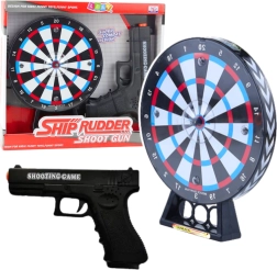 Λέιζερ πιστόλι με στόχο για παιδιά – παιχνίδι σκοποβολής με φώτα και ήχους