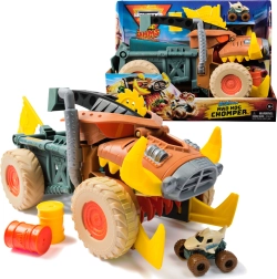 Monster Jam Mini Jams Megalodon Mad Hog Chomper σετ με μεγάλο και μικρό αυτοκινητάκι 1:87