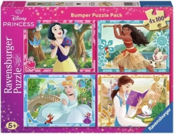 Ravensburger Disney πριγκίπισσες Παζλ 4x100 κομμάτια