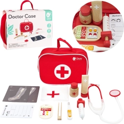 Ξύλινο Ιατρικό Σετ Classic World 19 τεμ.