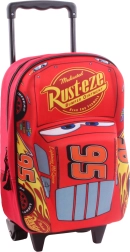 Παιδικό 3D σακίδιο με ροδάκια Disney Pixar Cars Piston Cup 38 cm