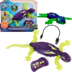 Gecko HEX BOTS τηλεκατευθυνόμενο ρομποτικό γκέκο για τον τοίχο με φωτεινά εφέ