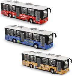 Μεταλλικό λεωφορείο με ανοιγόμενες πόρτες