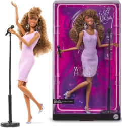 Mattel Barbie Signature συλλεκτική κούκλα Whitney Houston με μικρόφωνο
