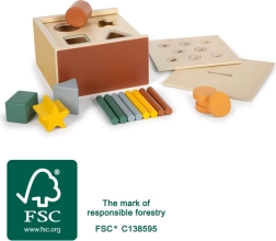 Πολυλειτουργικό κουτί ρίψης Montessori small foot