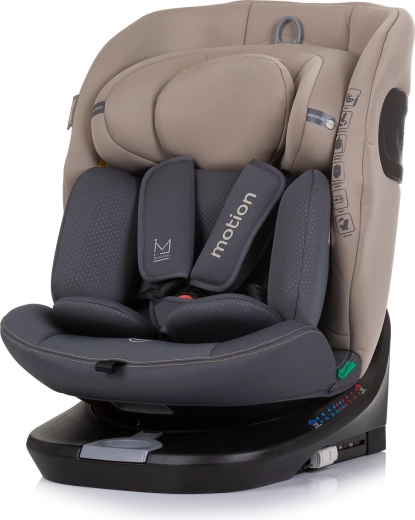 Παιδικό κάθισμα αυτοκινήτου i-Size 40–150 cm με Isofix και περιστροφή 360°, Macadamia