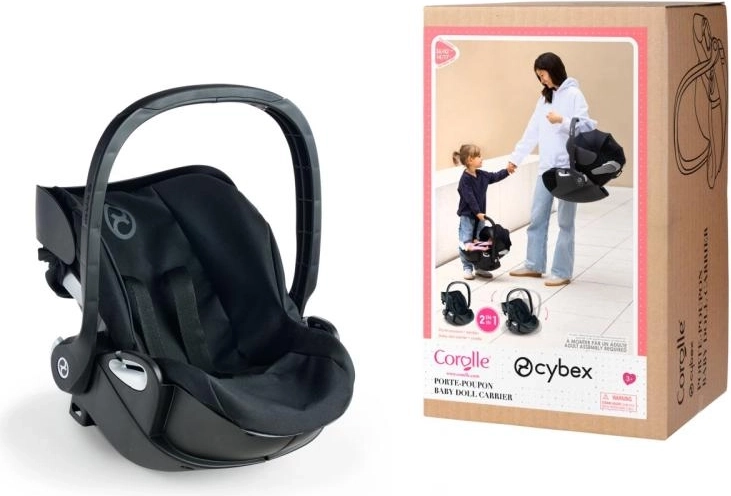 Cybex Black 2v1 καθισματάκι αυτοκινήτου και λίκνο για κούκλες