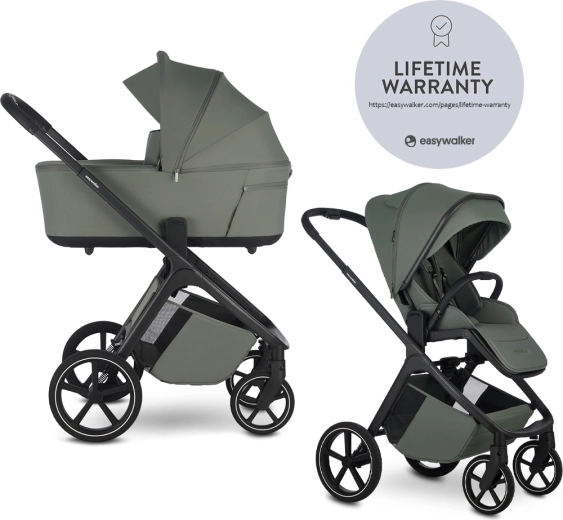 Easywalker συνδυαστικό καρότσι Zoey Go mineral green