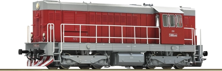 Πετρελαιοκίνητη ατμομηχανή Roco T 466 2050 ČSD, ψηφιακή