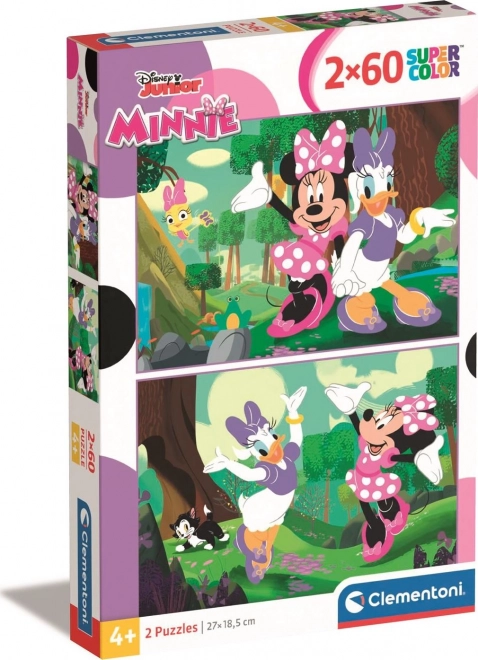 Παζλ 2×60 κομμάτια Disney Minnie