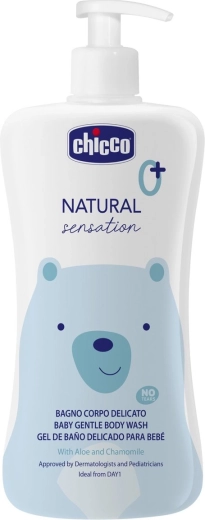 Chicco Natural Sensation αφρόλουτρο με αλόη και χαμομήλι 500 ml
