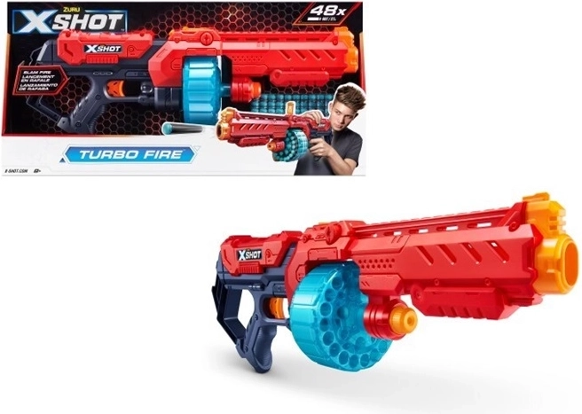 ZURU X-Shot Excel Turbo Fire εκτοξευτής αφρώδους βελών