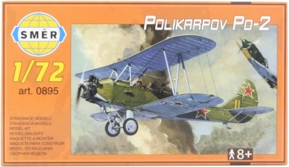 Směr μοντέλο αεροπλάνου Polikarpov Po-2 (τροχοί) 1:72