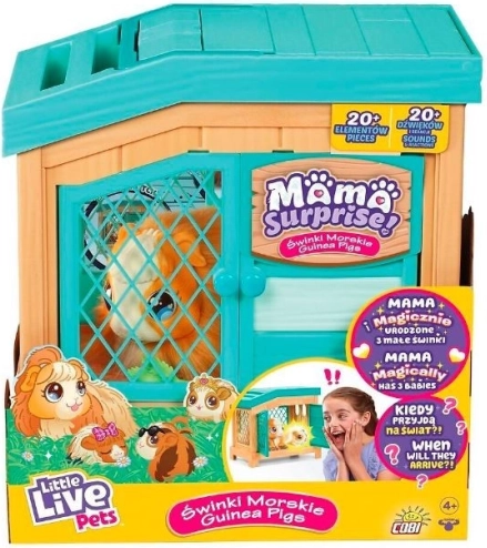 Little Live Pets Mama Surprise Μασκότ ινδικό χοιρίδιο