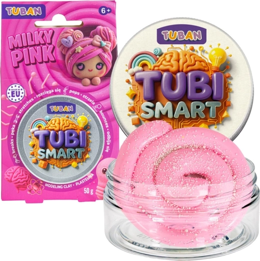 Tubi Smart έξυπνη πλαστελίνη Milky Pink