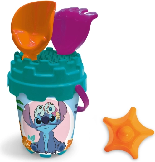 Σετ για άμμο Stitch με κουβαδάκι