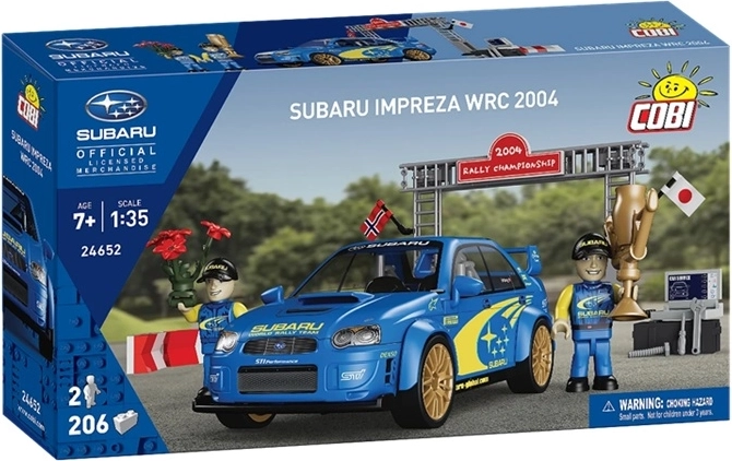COBI Subaru impreza wrc 2004 κατασκευαστικό σετ (206 τεμάχια)