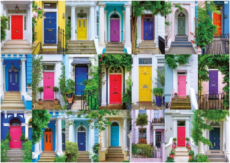 Educa παζλ Πόρτες του Notting Hill 1000 κομμάτια