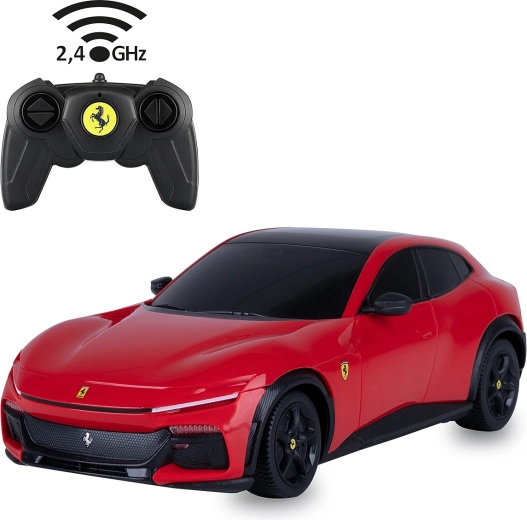Τηλεκατευθυνόμενο αυτοκίνητο Ferrari Purosangue κόκκινο 1:24