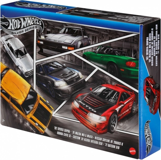 Hot Wheels Σετ Αυτοκινήτων Δρόμοι Ιαπωνίας 1:64 6-Πακ