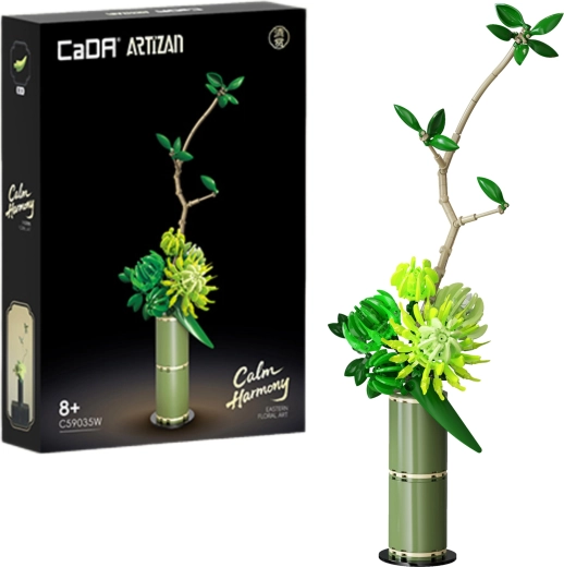 Cada Artizan Calm harmony – κατασκευαστικό σετ λουλουδιού 299 τεμαχίων 45,8 cm - 1 τεμάχιο