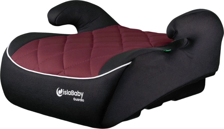 IslaBaby Guardio παιδικό κάθισμα-ανυψωτικό αυτοκινήτου για παιδιά 125–150 cm, μπορντό - 1 τεμάχιο