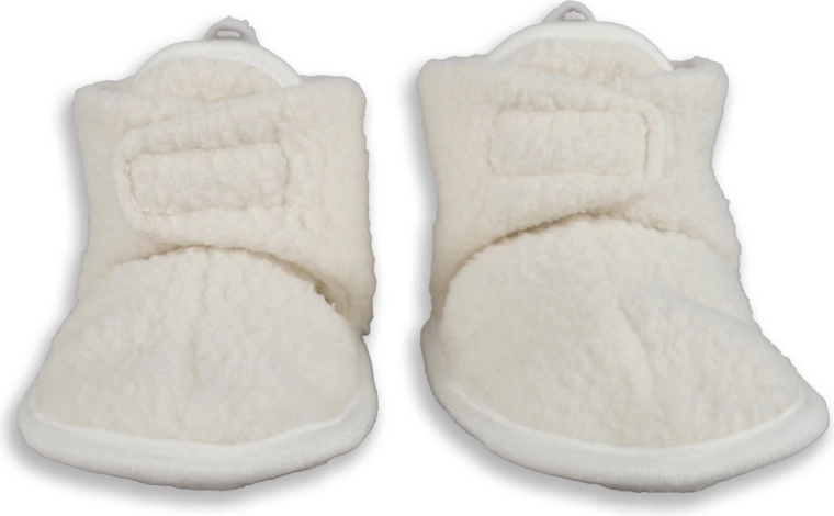 Παντοφλάκια (booties) Lodger Teddy Cloud Dancer 12–18 μηνών