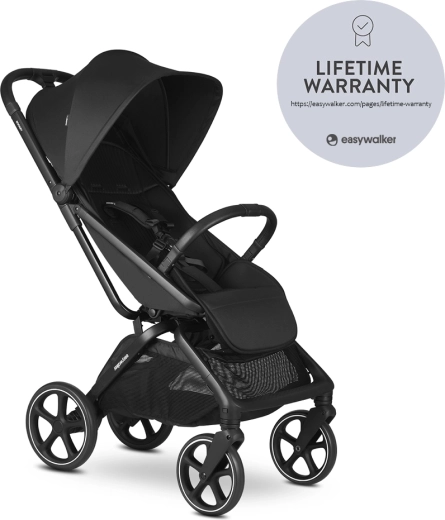 Easywalker αθλητικό καρότσι Rockey L – Pure Black