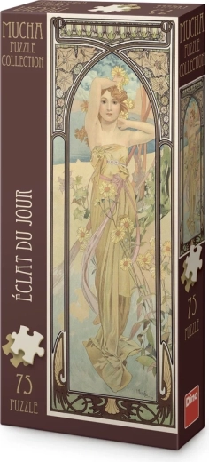 Πανοραμικό παζλ Dino Alfons Mucha – Λάμψη της ημέρας (75 κομμάτια)