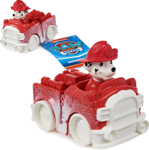 Paw Patrol Marshall – χιονισμένο πυροσβεστικό όχημα 7 cm