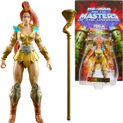Mattel Masters of the Universe Origins φιγούρα Teela 14 cm με αξεσουάρ
