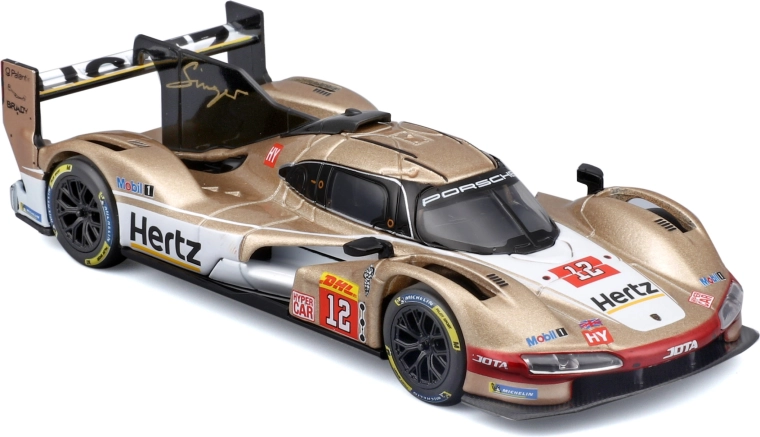 Bburago 1:43 αγωνιστικό μοντέλο Porsche 963 αρ. 12 σε κουτί δώρου