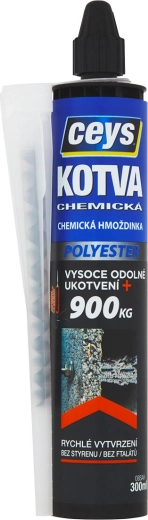 Χημική άγκυρα πολυεστερική 300 ml CEYS