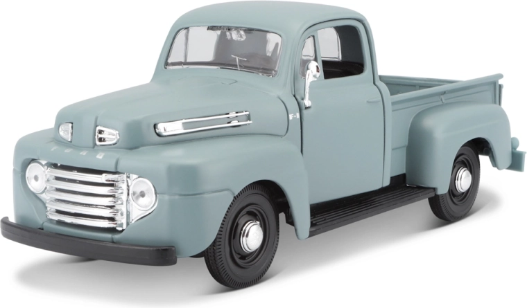 Maisto Ford F-1 pickup 1948 – γαλαζογρίζο μεταλλικό μοντέλο 1:24
