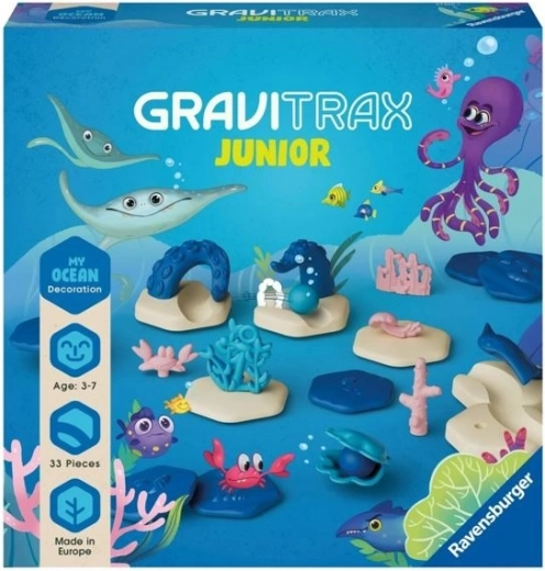 Ravensburger GraviTrax Junior Ωκεανός – σετ επέκτασης για πίστα με μπίλιες