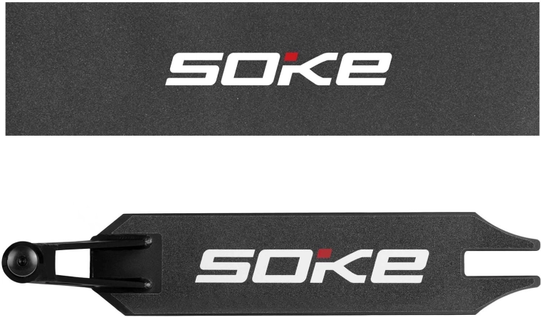 Μαύρη αντιολισθητική ταινία grip Soke για πατίνι
